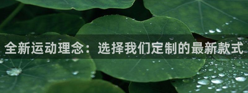 凯捷体育平台注册要钱吗：全新运动理念：选择我们定制的