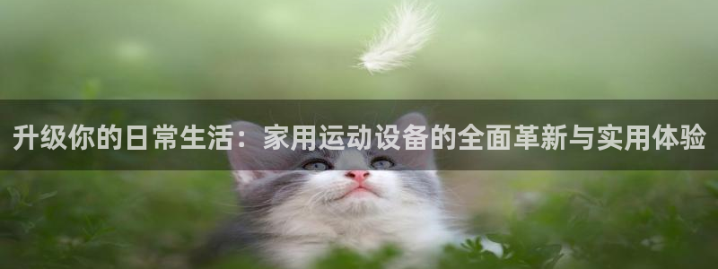 凯捷体育招商电话地址：升级你的日常生活：家用运动设备