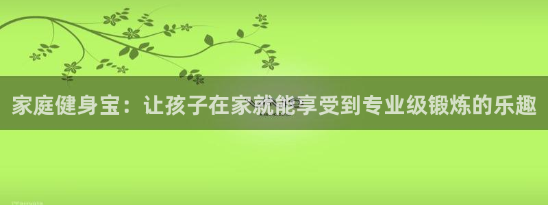 凯捷体育集团logo：家庭健身宝：让孩子在家就能享受