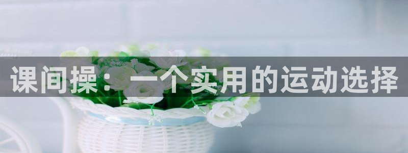 凯捷体育五金厂：课间操：一个实用的运动选择