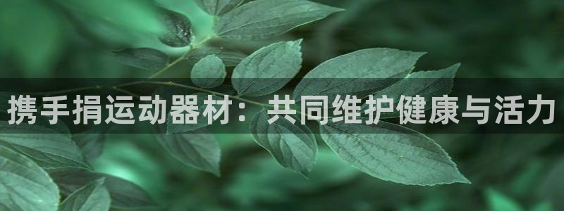 凯捷体育集团：携手捐运动器材：共同维护健康与活力